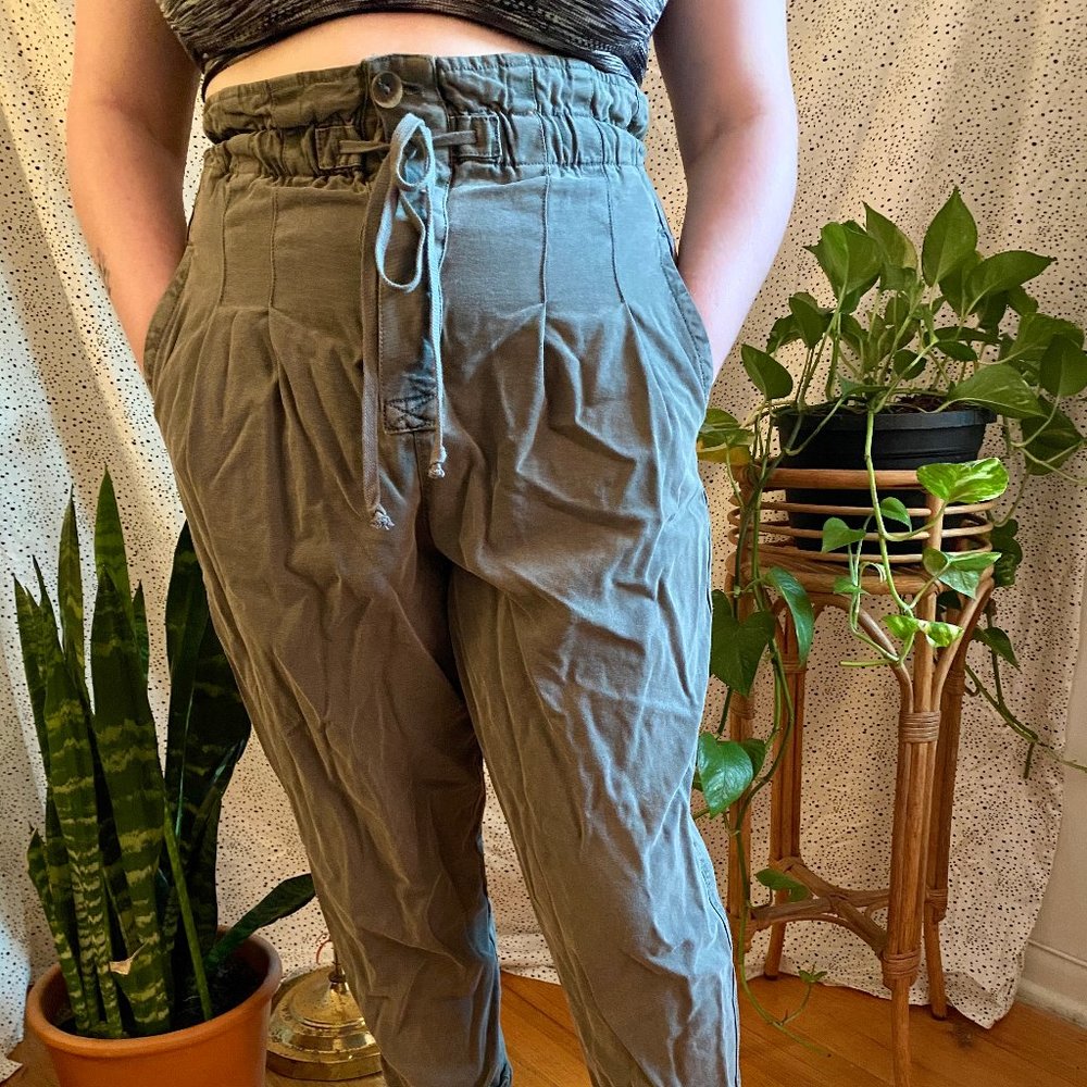Free People Paper Bag Pants